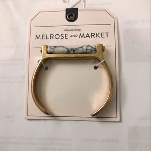 Melrose And Market Gold & Stone Bracelet New Nordstrom Rack